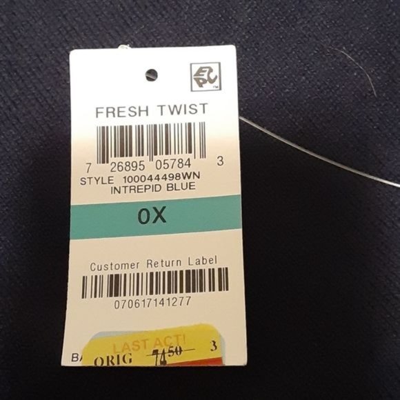 Charter Club - Fresh Twist Sweater - OX - Blue - BB - Picture 10 of 10